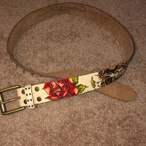 Ed hardy belt.